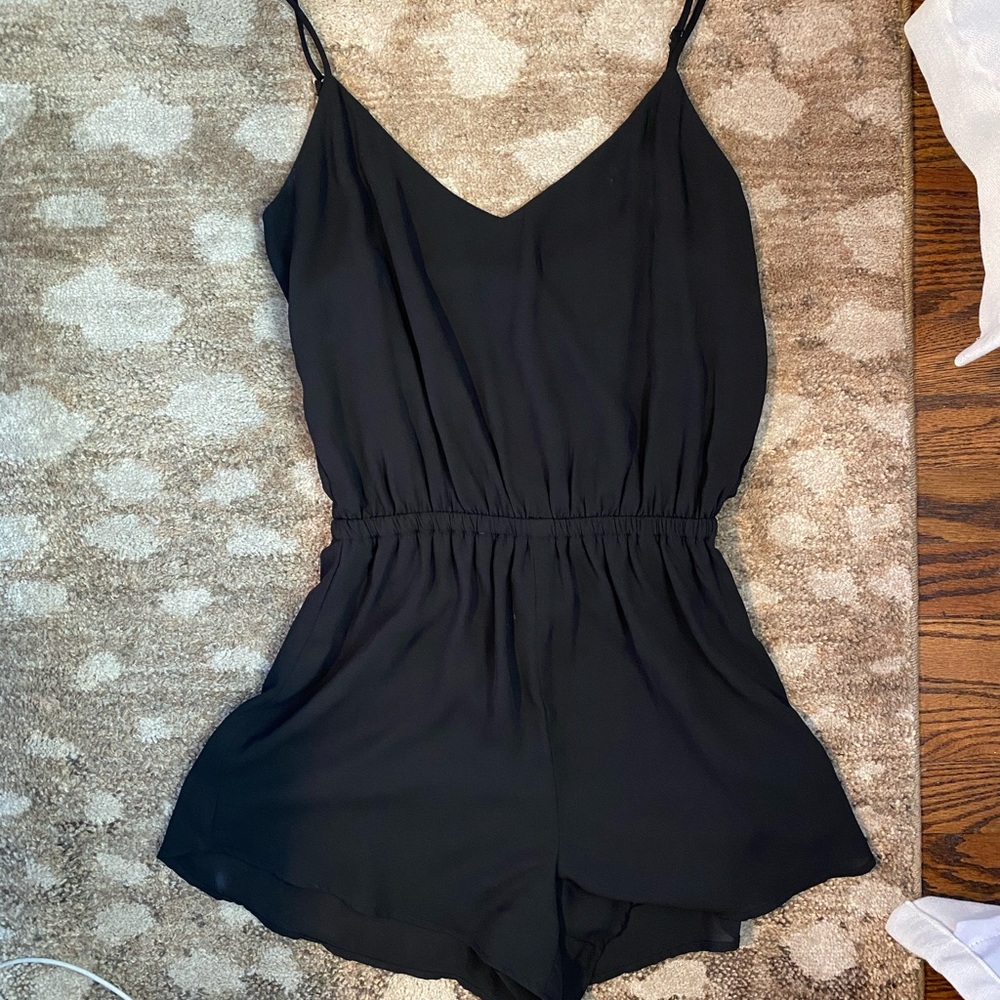 Show Me Your MuMu Black Romper